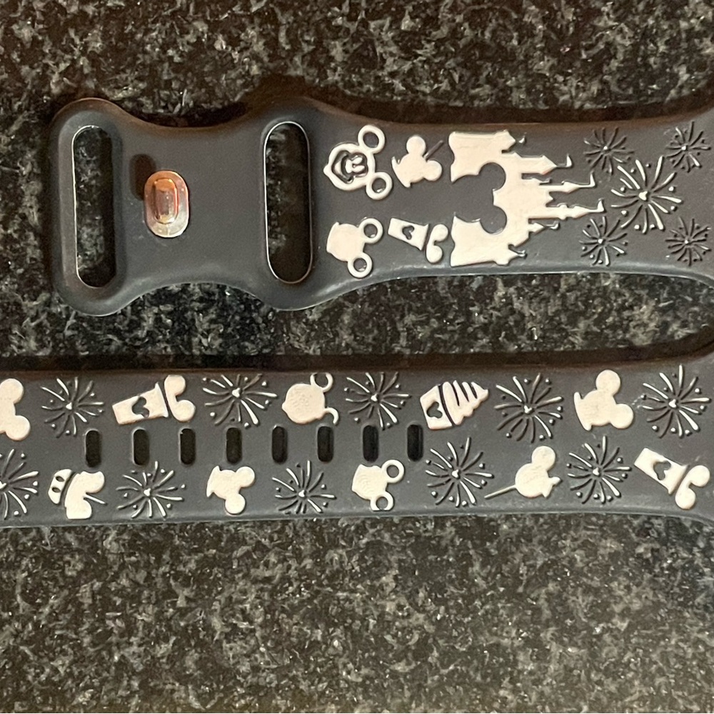 Gray Disney Themed Apple Watch Band -30mm